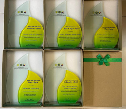 Best-Selling Glass Plaque Awards - GPA-021