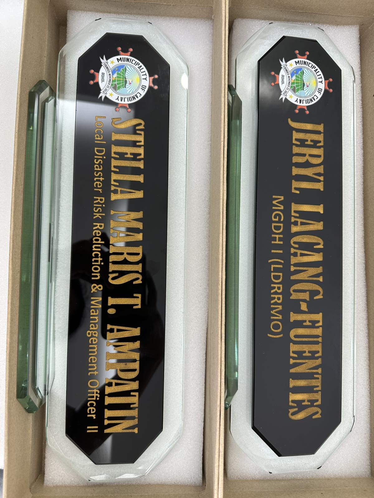 Glass Tokens & Desk Accessories - GDA-022