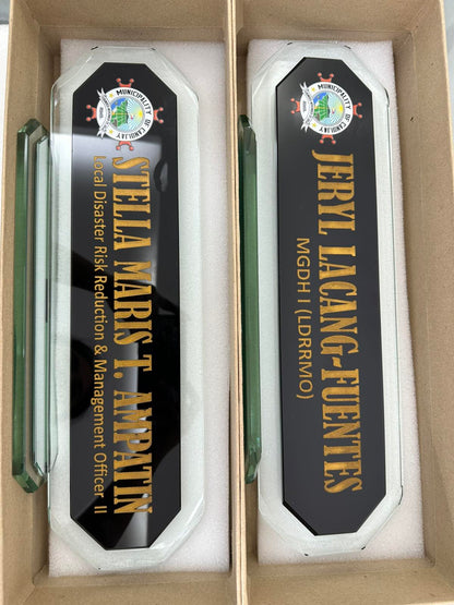 Glass Tokens & Desk Accessories - GDA-022