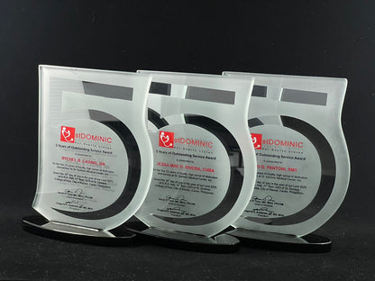 Best-Selling Glass Plaque Awards - GPA-033
