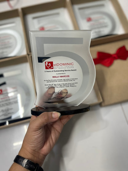 Best-Selling Glass Plaque Awards - GPA-033