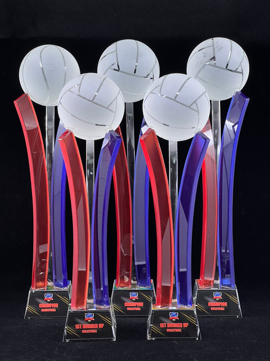 Crystal Sports Trophies And awards Design - SA-008