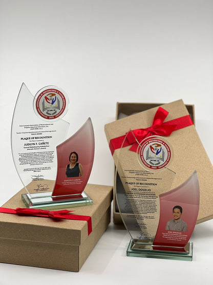 Glass Plaque and Awards Designs -SA-028