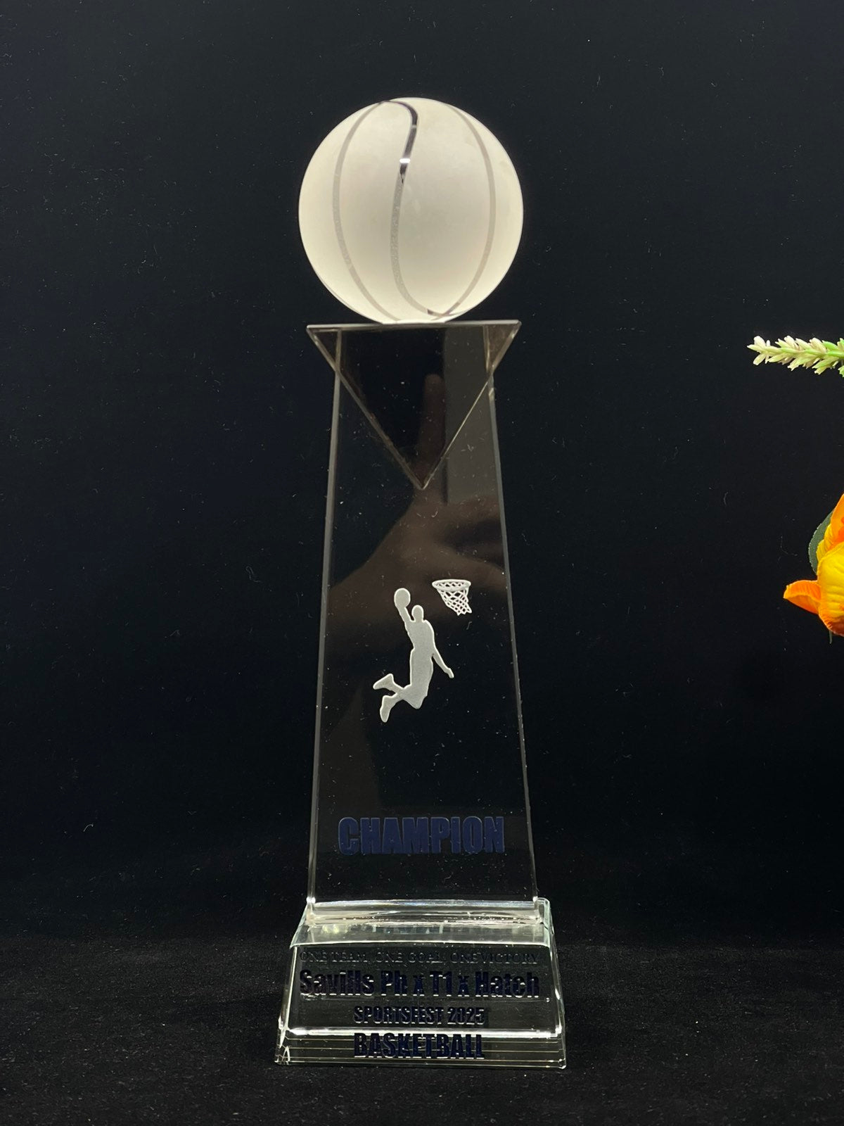 Crystal Sports Trophies And awards Design - SA-003