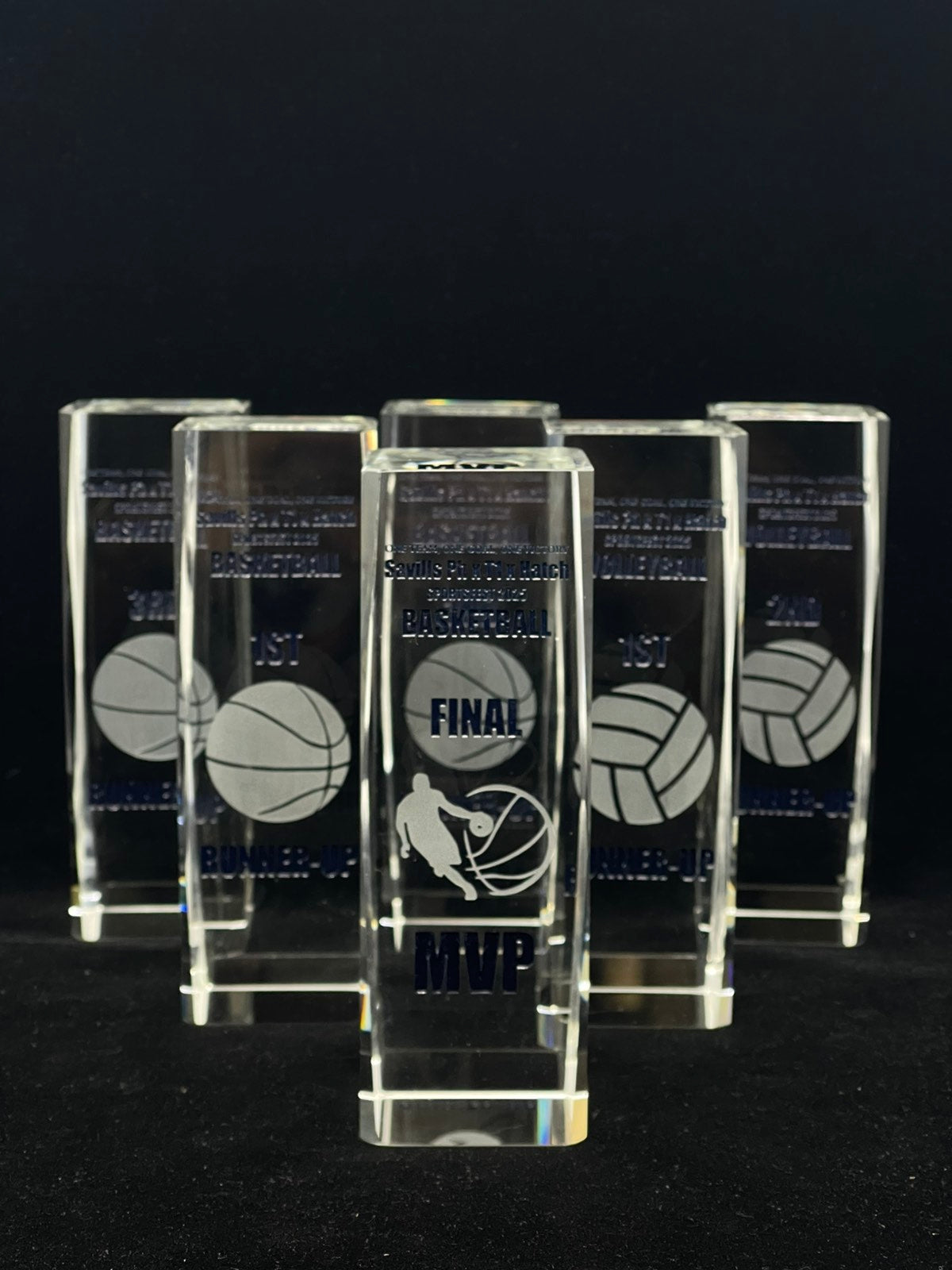 Crystal Sports Trophies And awards Design - SA-005