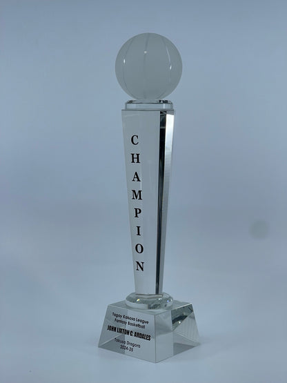 Crystal Sports Trophies And awards Design - SA-002